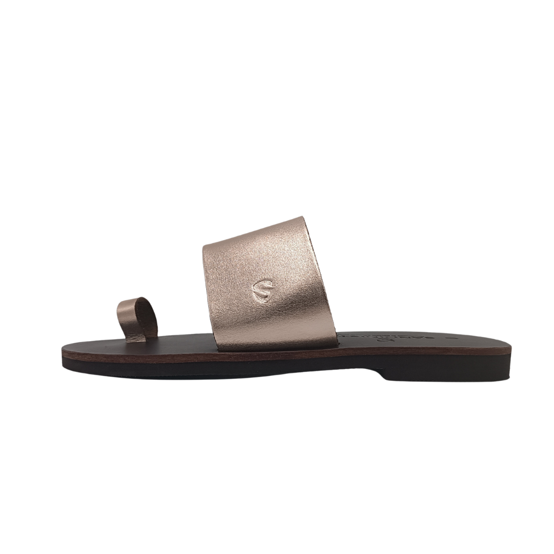 Damen Zehentrenner SANDINISTA S4151A rosa, naturfarben, aus Leder