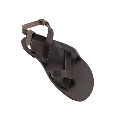 Men's sandals SANDINISTA S4685 brown leather