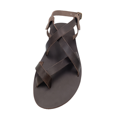 Men's sandals SANDINISTA S4685 brown leather