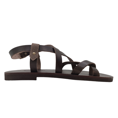 Men's sandals SANDINISTA S4685 brown leather