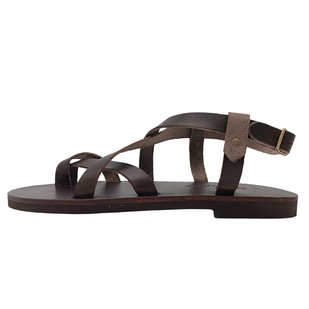 Men's sandals SANDINISTA S4685 brown leather