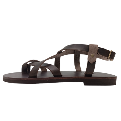 Men's sandals SANDINISTA S4685 brown leather