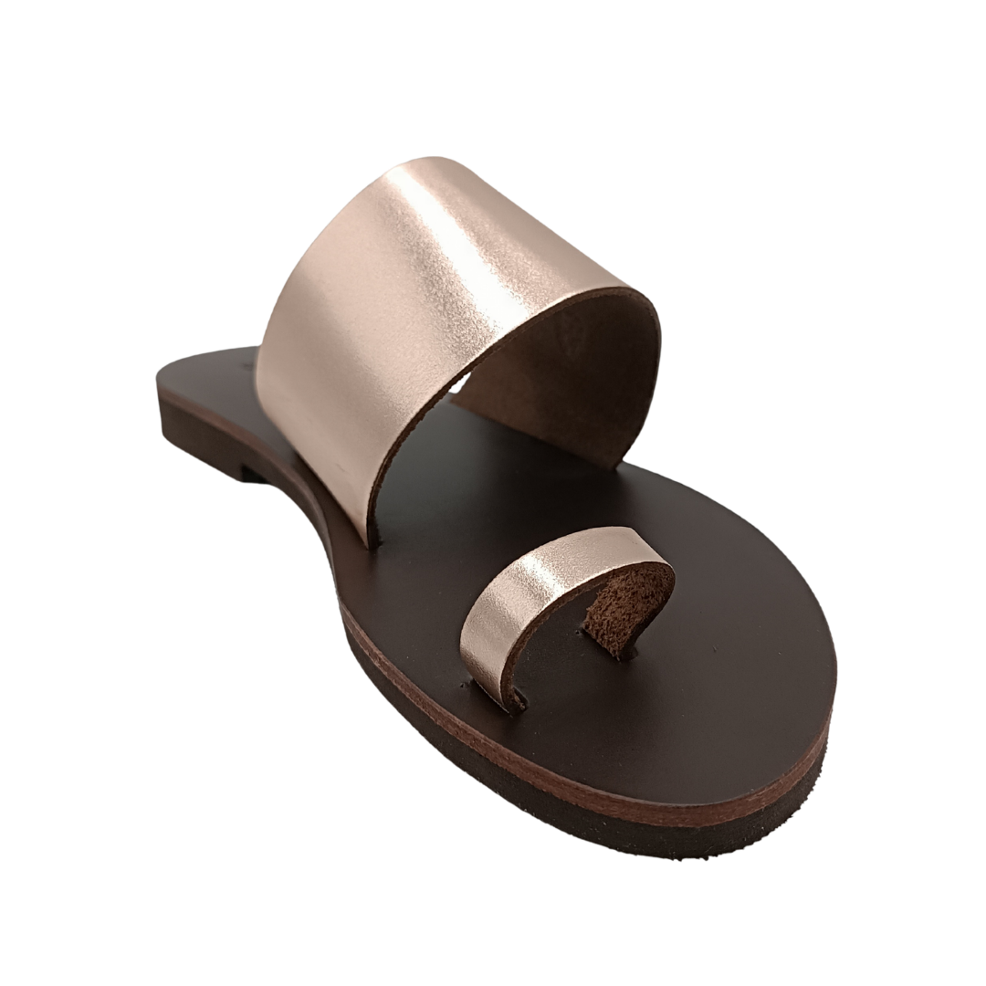 Damen Zehentrenner SANDINISTA S4151A rosa, naturfarben, aus Leder