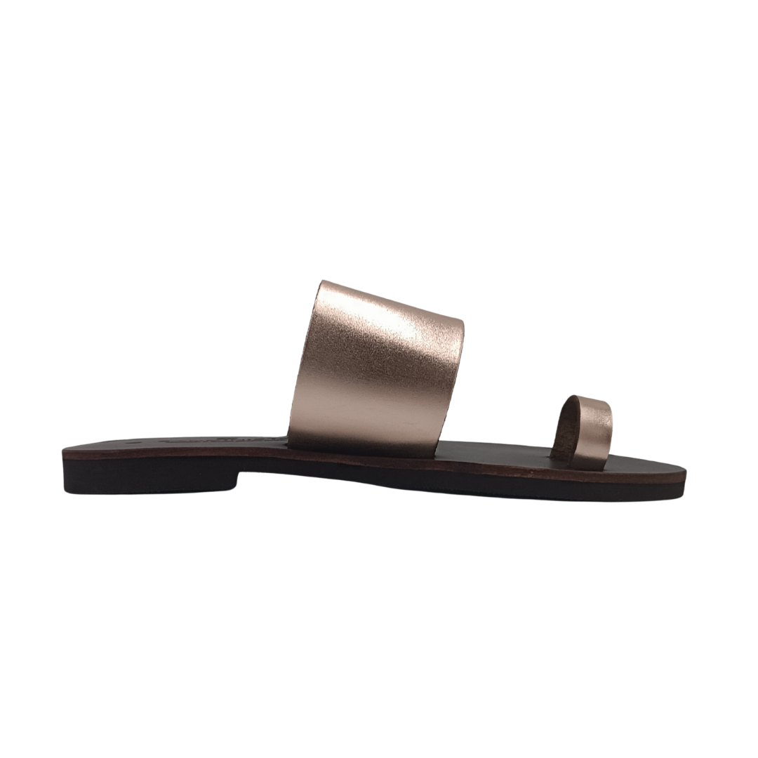 Damen Zehentrenner SANDINISTA S4151A rosa, naturfarben, aus Leder