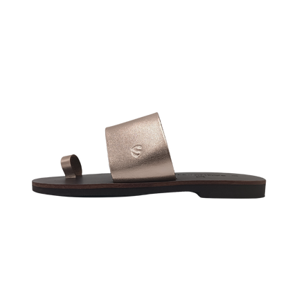 Damen Zehentrenner SANDINISTA S4151A rosa, naturfarben, aus Leder